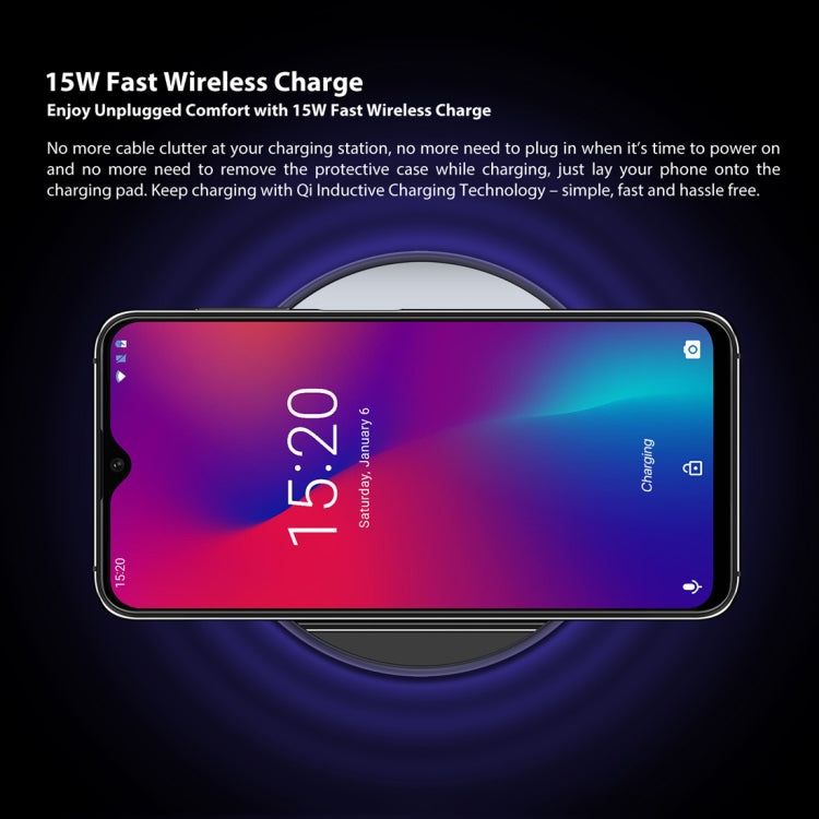 [HK Warehouse] UMIDIGI One Max, 4GB+128GB, Global Band Dual 4G, US Version, Dual Back Cameras, Face ID & Side Fingerprint Identification,  6.3 inch Android 8.1 MTK Helio P23 Octa Core up to 2.0GHz, Network: 4G, NFC, OTG, Dual SIM