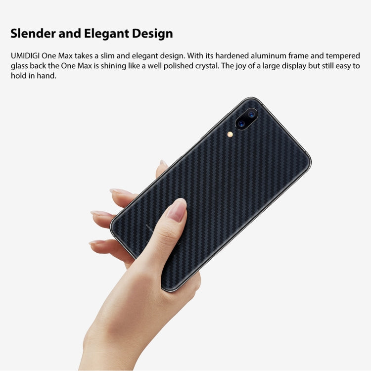 [HK Warehouse] UMIDIGI One Max, 4GB+128GB, Global Band Dual 4G, US Version, Dual Back Cameras, Face ID & Side Fingerprint Identification,  6.3 inch Android 8.1 MTK Helio P23 Octa Core up to 2.0GHz, Network: 4G, NFC, OTG, Dual SIM