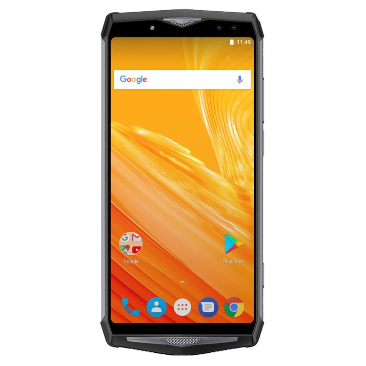 [HK Warehouse] Ulefone Power 5, 6GB+64GB, Dual Back Cameras + Dual Front Cameras, 13000mAh Battery, Face & Fingerprint Identification, 6.0 inch Android 8.1 MTK6763 Octa Core 64-bit up to 2.0GHz, Network: 4G, Wireless Charge, OTG, VoLTE(Dark Gray)