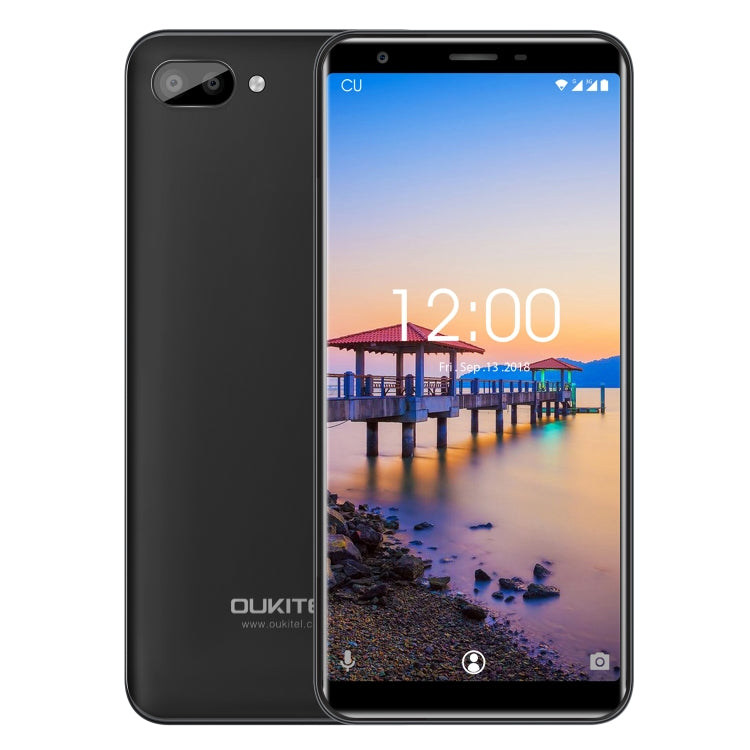 [HK Warehouse] OUKITEL C11, 1GB+8GB, Dual Back Cameras, 5.5 inch Android 8.1 MTK6580A Quad Core, Network: 3G, Dual SIM