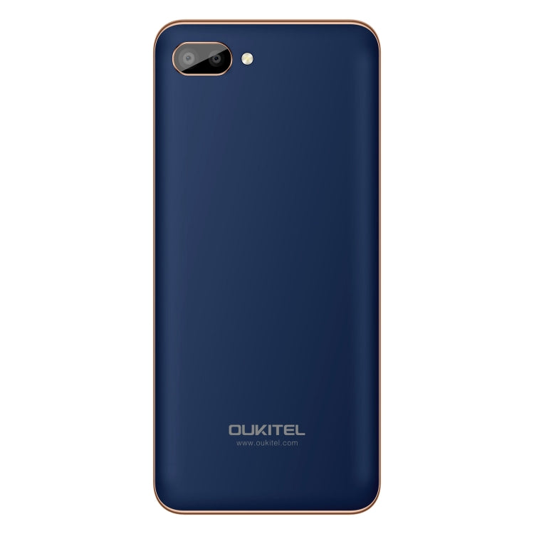 [HK Warehouse] OUKITEL C11, 1GB+8GB, Dual Back Cameras, 5.5 inch Android 8.1 MTK6580A Quad Core, Network: 3G, Dual SIM