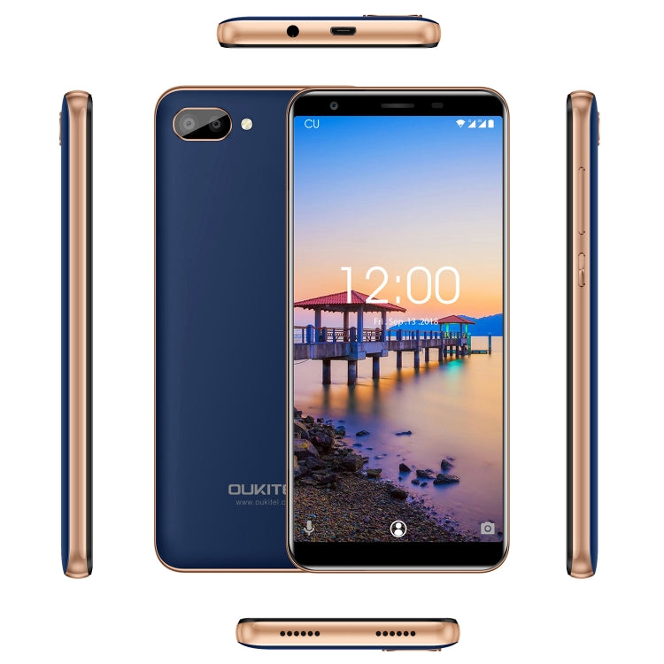 [HK Warehouse] OUKITEL C11, 1GB+8GB, Dual Back Cameras, 5.5 inch Android 8.1 MTK6580A Quad Core, Network: 3G, Dual SIM