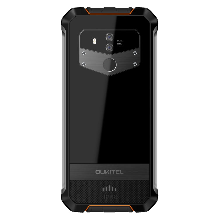 [HK Warehouse] OUKITEL WP1 Rugged Phone, 4GB+64GB, IP68 Waterproof Shockproof Dustproof, Dual Back Cameras, Fingerprint Identification, 5000mAh Battery, 5.5 inch Android 8.1 MTK6763 Octa Core up to 2.0GHz, Network: 4G, OTG, Wireless Charging(Orange)