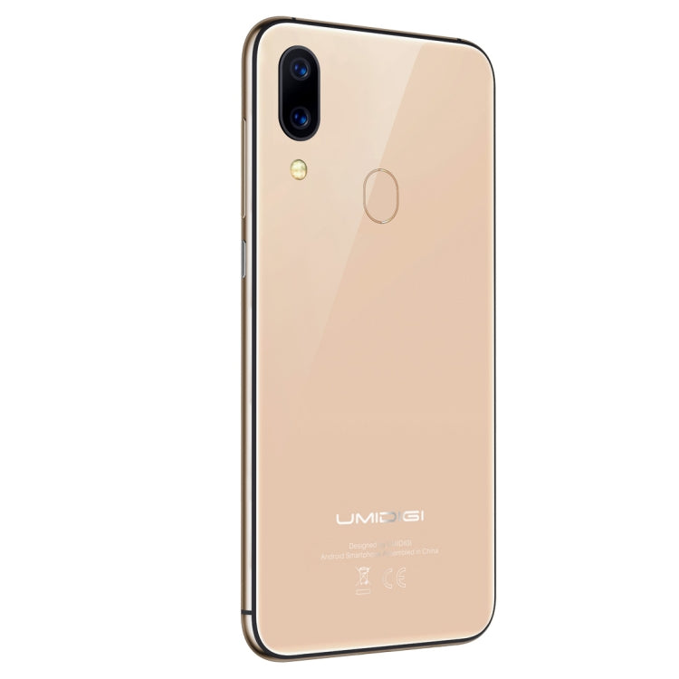 UMIDIGI A3, Dual 4G, 2GB+16GB, Dual Back Cameras, Face ID & Fingerprint Identification, 5.5 inch 2.5D Full Screen Android 8.1 MTK6739 Quad Core up to 1.5GHz, Network: 4G, Dual SIM
