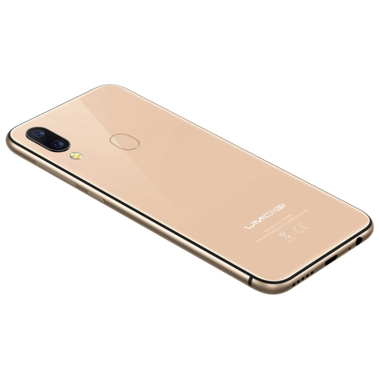 UMIDIGI A3, Dual 4G, 2GB+16GB, Dual Back Cameras, Face ID & Fingerprint Identification, 5.5 inch 2.5D Full Screen Android 8.1 MTK6739 Quad Core up to 1.5GHz, Network: 4G, Dual SIM