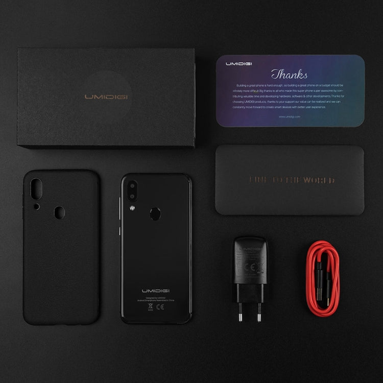 UMIDIGI A3, Dual 4G, 2GB+16GB, Dual Back Cameras, Face ID & Fingerprint Identification, 5.5 inch 2.5D Full Screen Android 8.1 MTK6739 Quad Core up to 1.5GHz, Network: 4G, Dual SIM