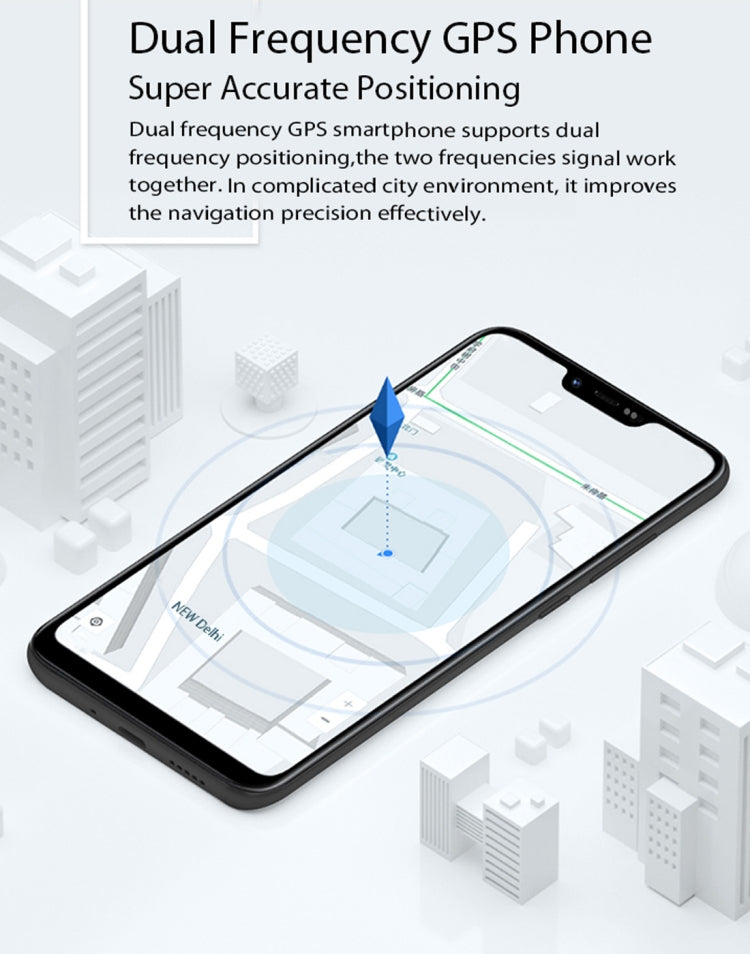 Meiigoo S9, 4GB+32GB, Dual Back Cameras, Face & Fingerprint Identification, 6.18 inch Notch Screen Android 8.1 MTK6750 Octa Core up to 1.5GHz, Network: 4G