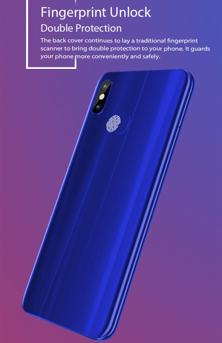 Meiigoo S9, 4GB+32GB, Dual Back Cameras, Face & Fingerprint Identification, 6.18 inch Notch Screen Android 8.1 MTK6750 Octa Core up to 1.5GHz, Network: 4G