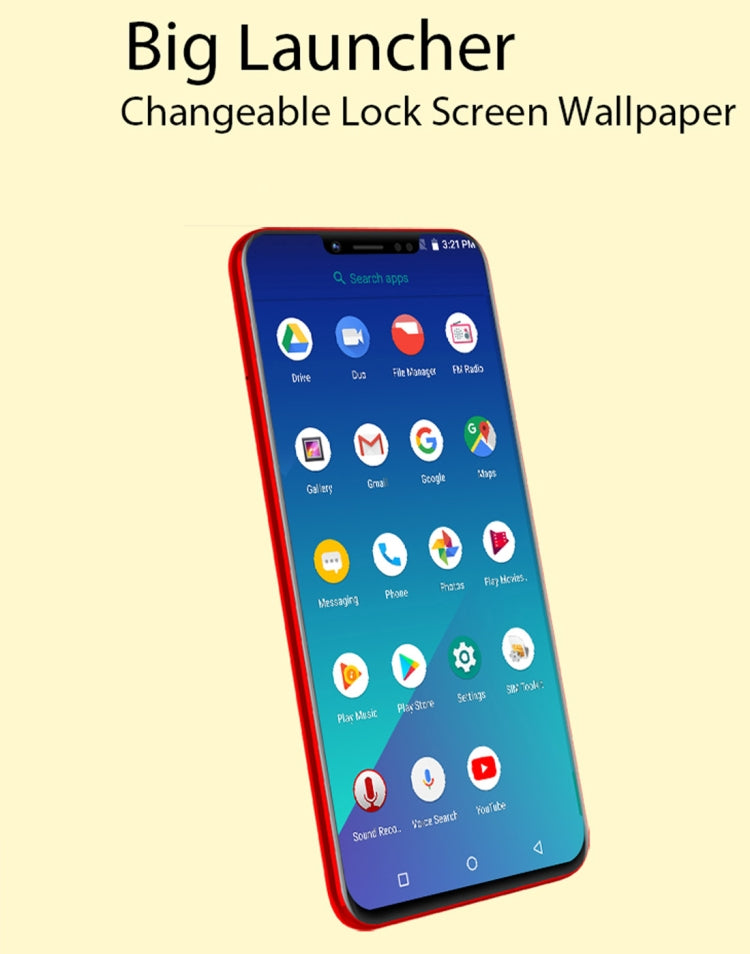 Meiigoo S9, 4GB+32GB, Dual Back Cameras, Face & Fingerprint Identification, 6.18 inch Notch Screen Android 8.1 MTK6750 Octa Core up to 1.5GHz, Network: 4G