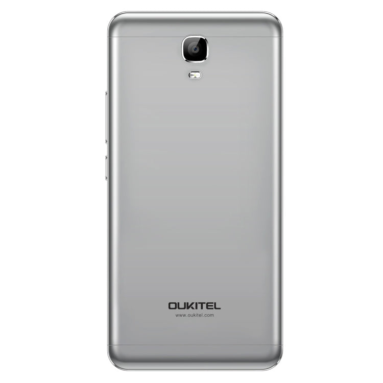 [HK Warehouse] OUKITEL K6000 Plus, 4GB+64GB, South American Version, Fingerprint Identification, 6080mAh Battery, 5.5 inch Android 7.0 MTK6750T Octa Core up to 1.5GHz, Network: 4G, Dual SIM, OTG(Grey)