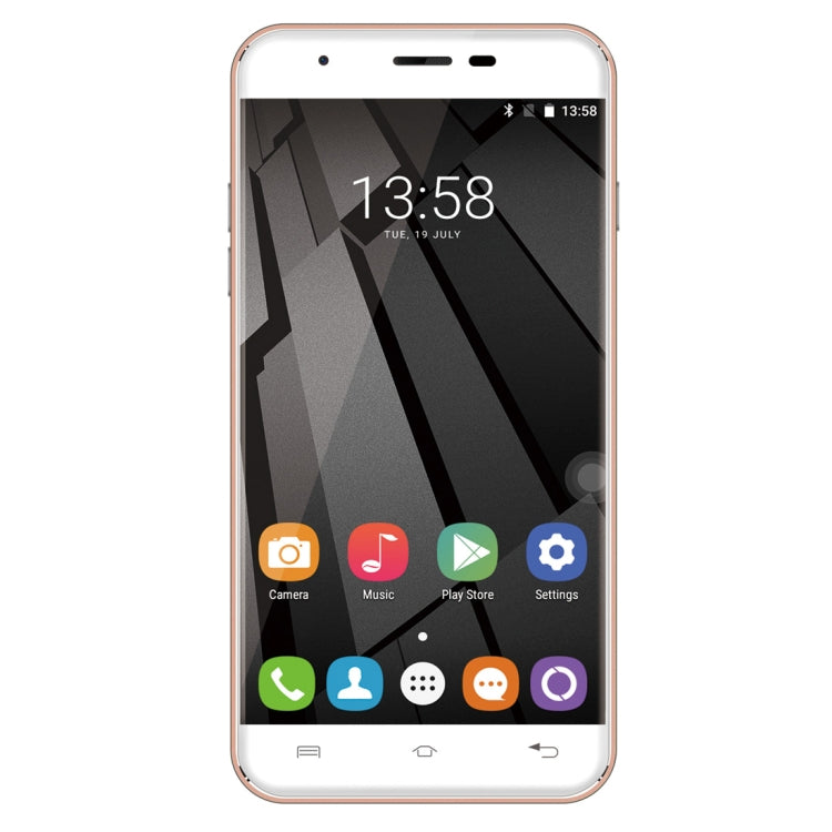 [HK Warehouse] OUKITEL U7 Plus, 2GB+16GB, South American Version, 5.5 inch Android 6.0 MTK6737 Quad Core up to 1.3GHz, Network: 4G, Dual SIM(Rose Gold)