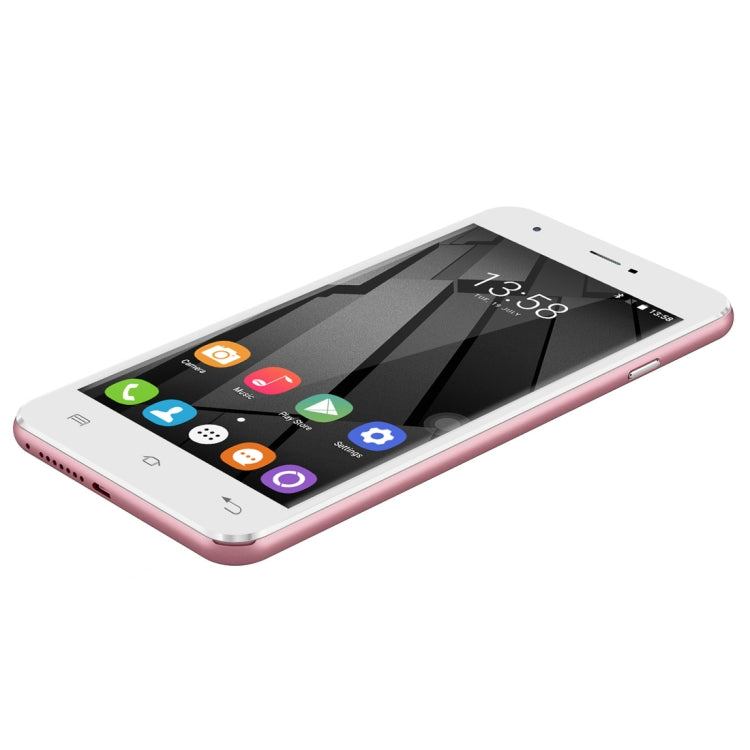 [HK Warehouse] OUKITEL U7 Plus, 2GB+16GB, South American Version, 5.5 inch Android 6.0 MTK6737 Quad Core up to 1.3GHz, Network: 4G, Dual SIM(Rose Gold)