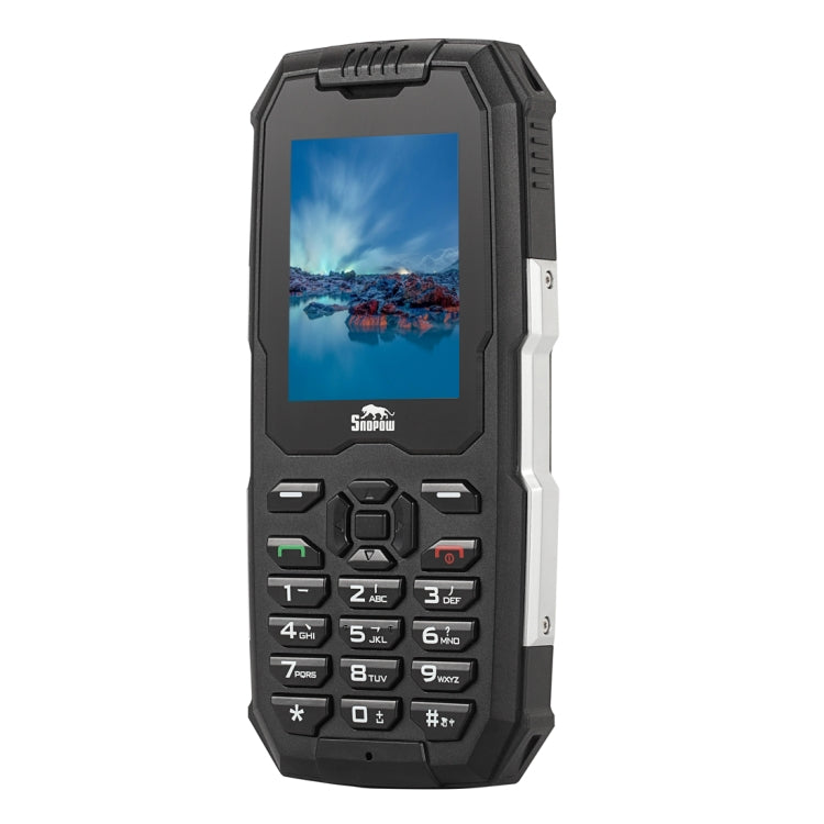 Snopow M2 Triple Proofing Phone, IP68 Waterproof Dustproof Shockproof, 2500mAh Battery, 2.4 inch, MTK6261D, Bluetooth, FM, Dual SIM