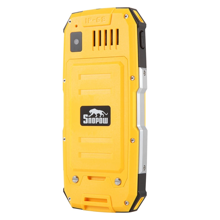 Snopow M2 Triple Proofing Phone, IP68 Waterproof Dustproof Shockproof, 2500mAh Battery, 2.4 inch, MTK6261D, Bluetooth, FM, Dual SIM