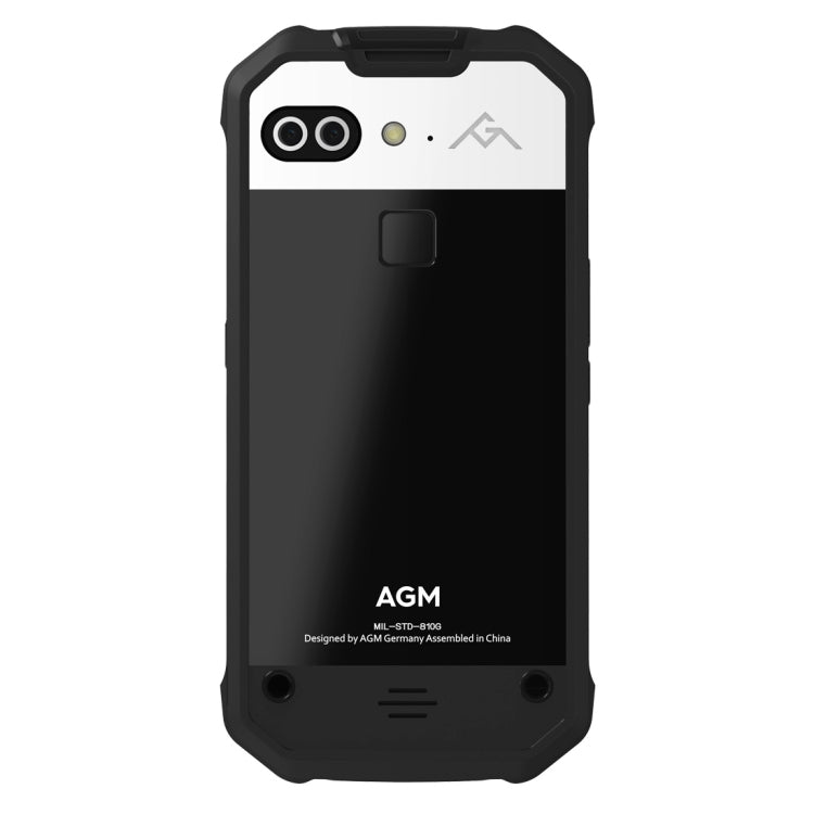 AGM X2 SE Triple Proofing Phone, 6GB+64GB, Fingerprint Identification, Dual 12.0MP Back Cameras, 6000mAh Battery, IP68 Waterproof Dustproof Shockproof, 5.5 inch Android 7.1 Qualcomm Snapdragon 653 MSM8976SG Octa Core, Network: 4G, OTG, NFC(Black)