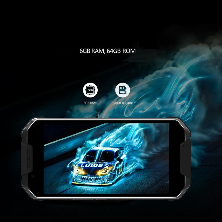 AGM X2 SE Triple Proofing Phone, 6GB+64GB, Fingerprint Identification, Dual 12.0MP Back Cameras, 6000mAh Battery, IP68 Waterproof Dustproof Shockproof, 5.5 inch Android 7.1 Qualcomm Snapdragon 653 MSM8976SG Octa Core, Network: 4G, OTG, NFC(Black)