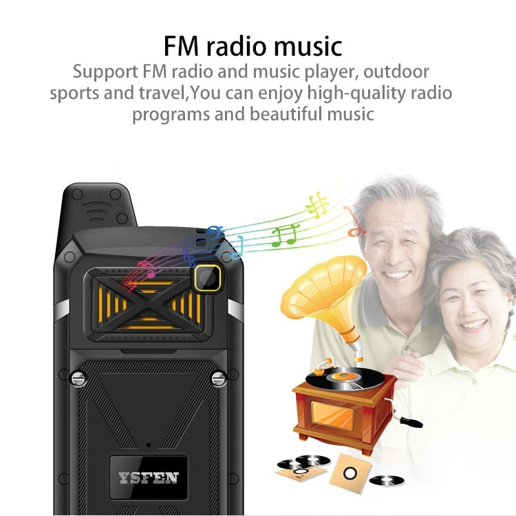 M21 Triple Proofing Phone, Dual SIM, IP68 Waterproof Shockproof Dustproof,  2.0 inch, SC6531CA Chipset, 21 Keys, LED Flashlight, FM, TF, Bluetooth(Green)