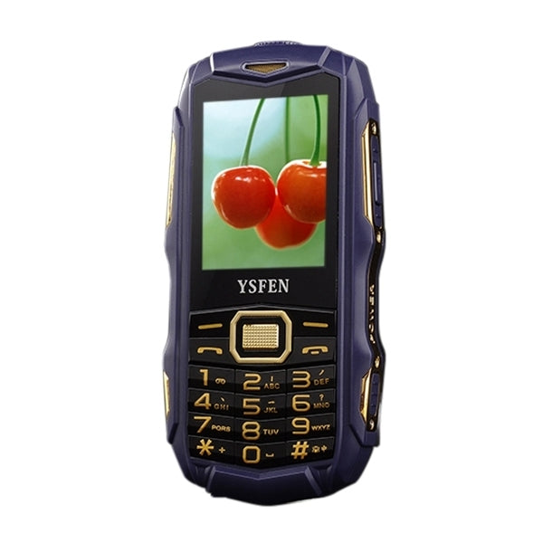 Y809 Triple Proofing Phone, Dual SIM, IP67 Waterproof Shockproof Dustproof,  2.4 inch, SC6531CA Chipset, 21 Keys, LED Flashlight, FM, TF, Bluetooth