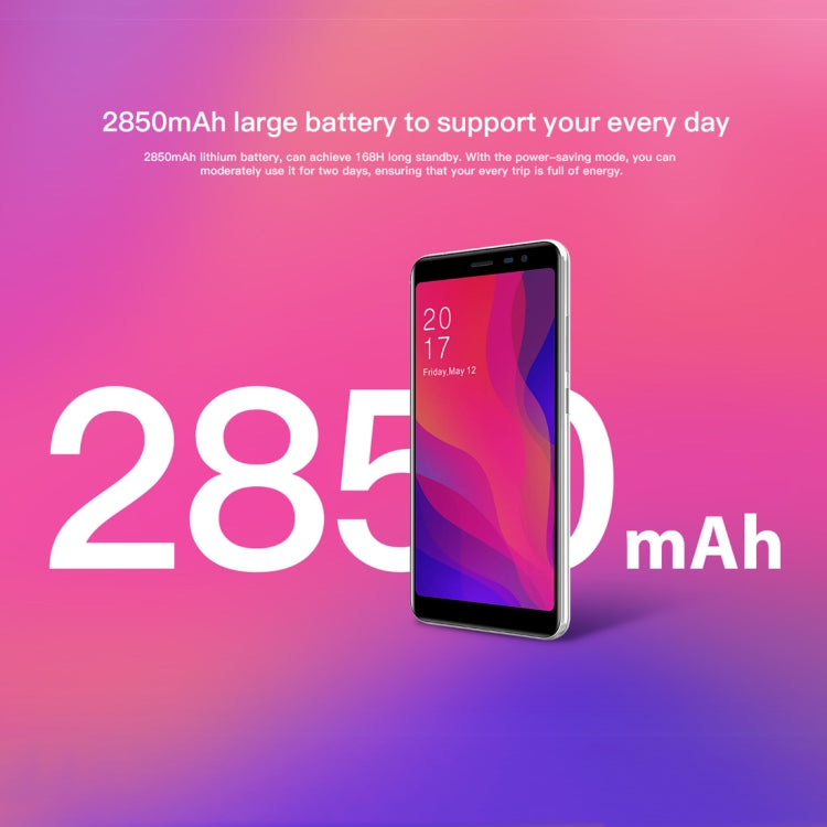 AllCall Rio X, 1GB+8GB, Dual Back Cameras, 5.5 inch Android 8.1 MTK6580M Quad Core, Network: 3G, Dual SIM