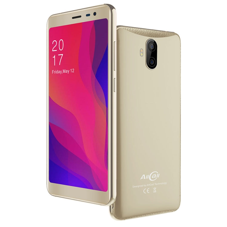 AllCall Rio X, 1GB+8GB, Dual Back Cameras, 5.5 inch Android 8.1 MTK6580M Quad Core, Network: 3G, Dual SIM