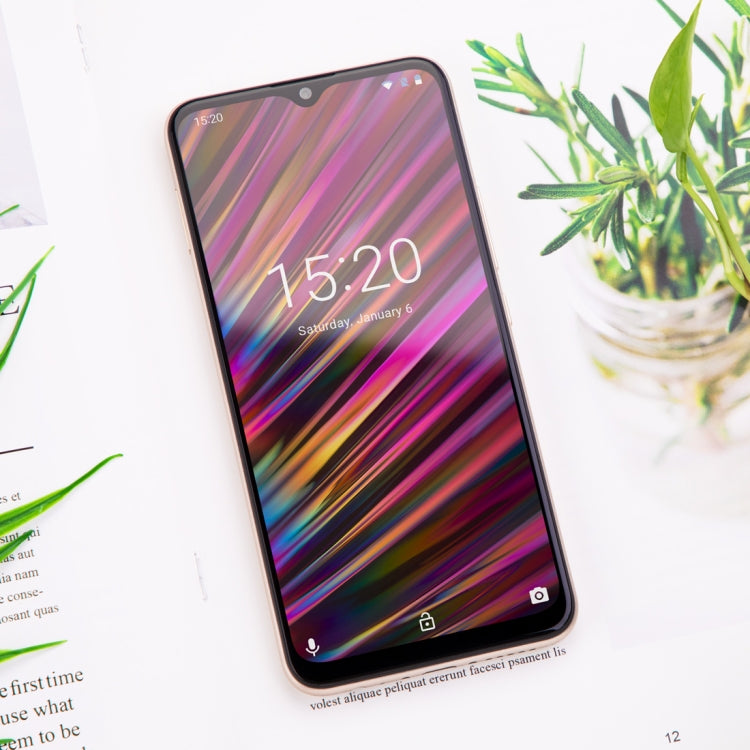 [HK Warehouse] UMIDIGI F1, 4GB+128GB, EU Version, Dual Back Cameras, 5150mAh Battery, Face ID & Fingerprint Identification, 6.3 inch Full Screen Android 9.0 MTK Helio P60 Octa Core up to 2.0GHz, Network: 4G, OTG, NFC, Dual SIM(Gold)