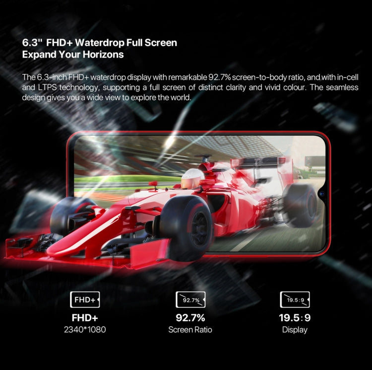 [HK Warehouse] UMIDIGI F1, 4GB+128GB, EU Version, Dual Back Cameras, 5150mAh Battery, Face ID & Fingerprint Identification, 6.3 inch Full Screen Android 9.0 MTK Helio P60 Octa Core up to 2.0GHz, Network: 4G, OTG, NFC, Dual SIM(Gold)