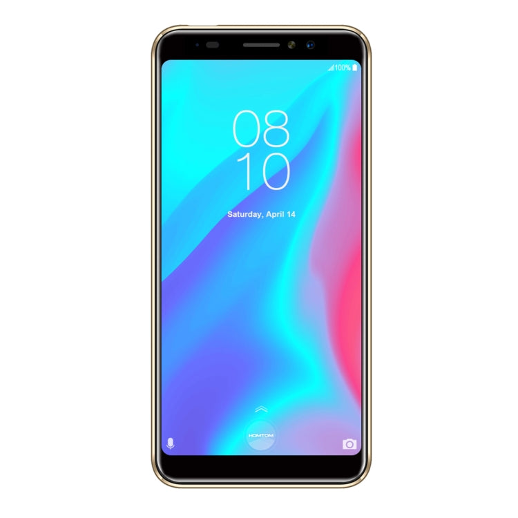 [HK Warehouse] HOMTOM C8, 2GB+16GB, Dual Back Cameras, Face ID & Fingerprint Identification, 5.5 inch Android 8.1 MTK6739 Quad Core up to 1.3GHz, Network: 4G, OTG, OTA, Dual SIM