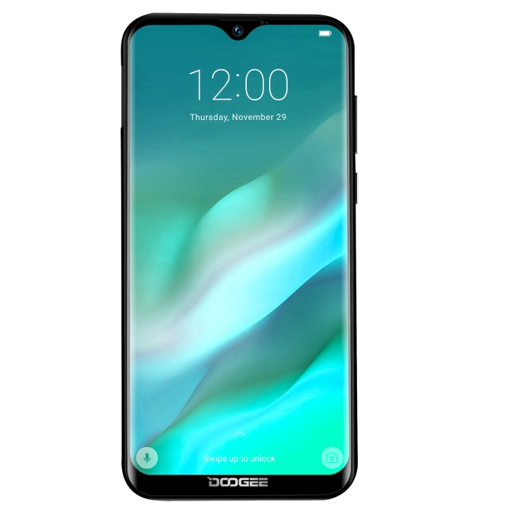 [HK Warehouse] DOOGEE Y8, 3GB+32GB, Dual Back Cameras, Face ID & DTouch Fingerprint,  6.1 inch Water-drop Screen Android 9.0 MTK6739 Quad Core up to 1.5GHz, Network: 4G,  OTA, Dual SIM(Midnight Black)