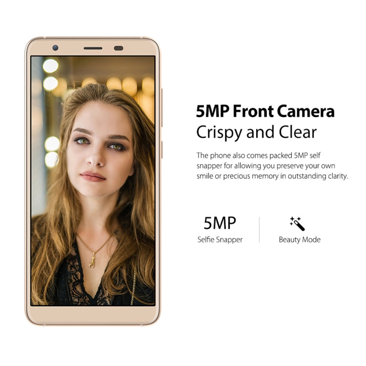 [HK Warehouse] Ulefone S1, 1GB+8GB, Dual Back Cameras, Face Identification, 5.5 inch Android GO 8.1 MTK6580 Quad-core 64-bit up to 1.3GHz, Network: 3G, Dual SIM