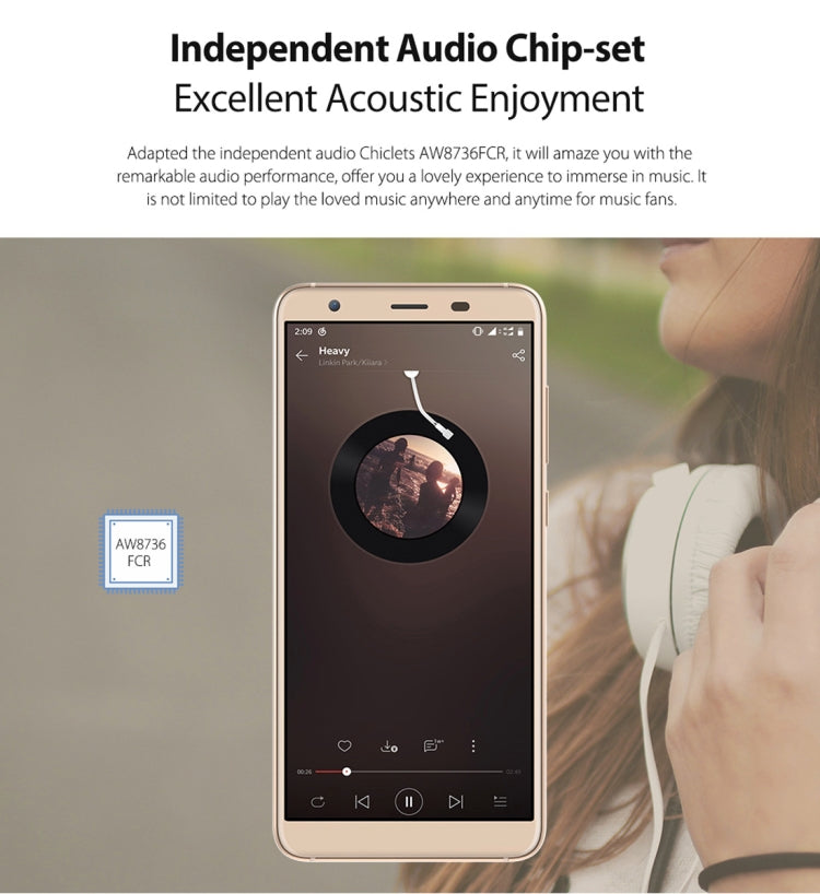 [HK Warehouse] Ulefone S1, 1GB+8GB, Dual Back Cameras, Face Identification, 5.5 inch Android GO 8.1 MTK6580 Quad-core 64-bit up to 1.3GHz, Network: 3G, Dual SIM