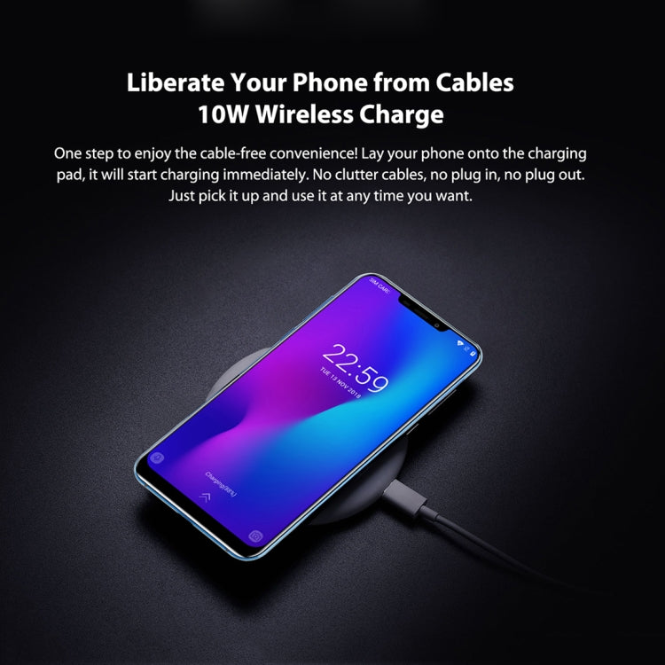 [HK Warehouse] OUKITEL U23, 6GB+64GB, Dual Back Cameras, Face ID & Fingerprint Identification, 6.18 inch Android 8.1 MTK6763T Helio P23 Octa Core up to 2.0GHz, Network: 4G, Dual SIM, OTG, OTA(Gradient Blue)