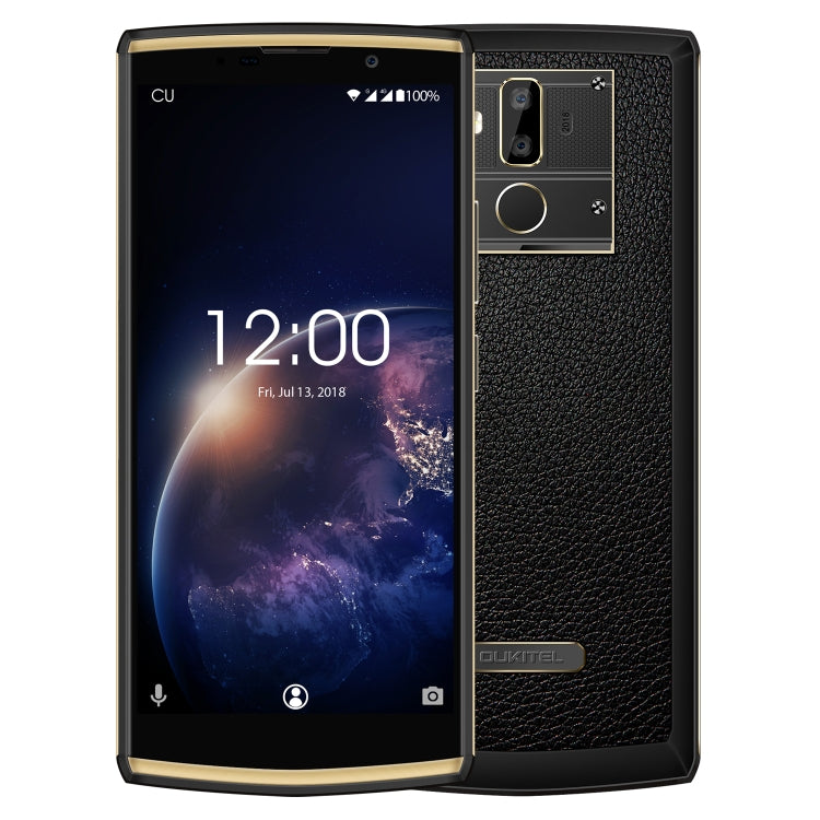 [HK Warehouse] OUKITEL K7 Power, 2GB+16GB, Dual Back Cameras, Fingerprint Identification, 10000mAh Battery, 6.0 inch Android 8.1 MTK6750T Octa Core up to 1.5GHz, Network: 4G, OTG(Black)