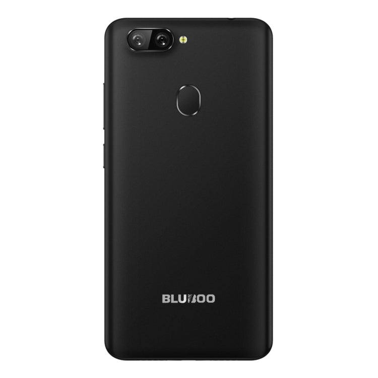 [HK Warehouse] BLUBOO D6 Pro, 2GB+16GB, Dual Back Cameras, Face ID & Fingerprint Identification, 5.5 inch 2.5D Curved Android 8.1 MTK6739V Quad Core up to 1.5GHz, Network: 4G, Dual SIM(Black)