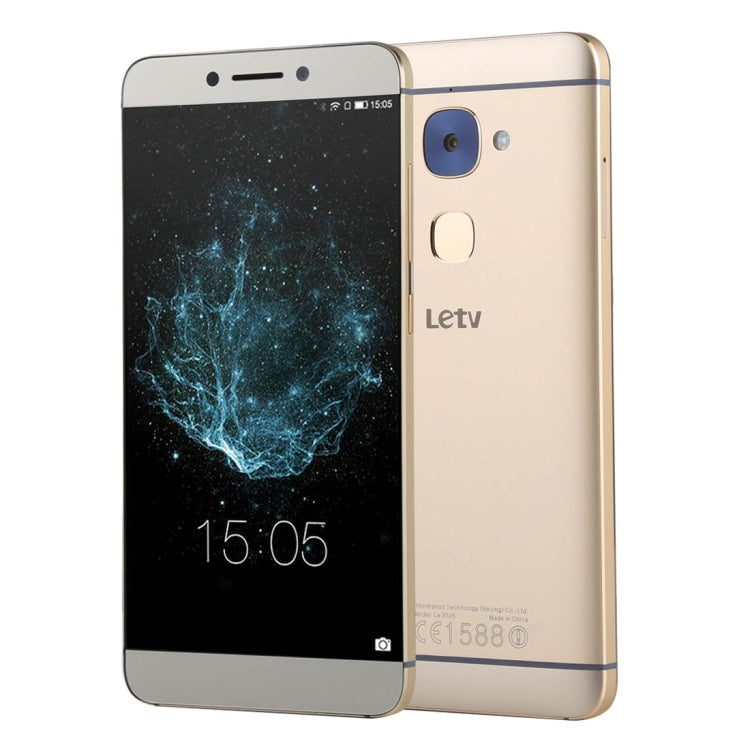 Letv Le 2 X526, 3GB+32GB, Fingerprint Identification, 5.5 inch EUI 5.8 (Android 6.0) Qualcomm Snapdragon 652 Octa Core up to 1.8GHz, Network: 4G, QC 3.0(Gold)
