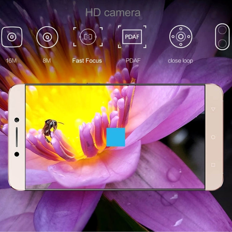Letv Le 2 X526, 3GB+32GB, Fingerprint Identification, 5.5 inch EUI 5.8 (Android 6.0) Qualcomm Snapdragon 652 Octa Core up to 1.8GHz, Network: 4G, QC 3.0(Gold)