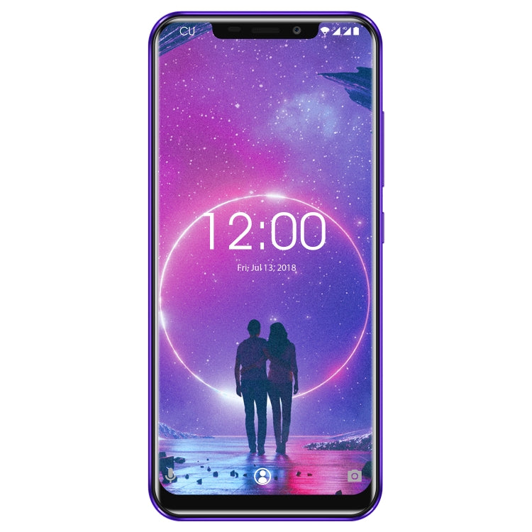 [HK Warehouse] OUKITEL C12, 2GB+16GB, Dual Back Cameras, Face ID & Fingerprint Identification, 6.18 inch U-notch Screen Android 8.1 MTK6580 Quad Core up to 1.3GHz, Network: 3G