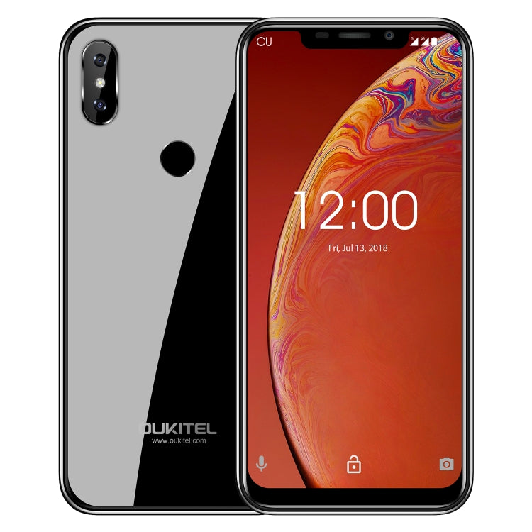 [HK Warehouse] OUKITEL C13 Pro, 2GB+16GB, Dual Back Cameras, Face ID & Fingerprint Identification, 6.18 inch 2.5D U-notch Screen Android 9.0 MTK6739 Quad Core up to 1.5GHz, Network: 4G