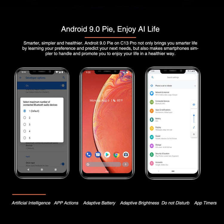 [HK Warehouse] OUKITEL C13 Pro, 2GB+16GB, Dual Back Cameras, Face ID & Fingerprint Identification, 6.18 inch 2.5D U-notch Screen Android 9.0 MTK6739 Quad Core up to 1.5GHz, Network: 4G