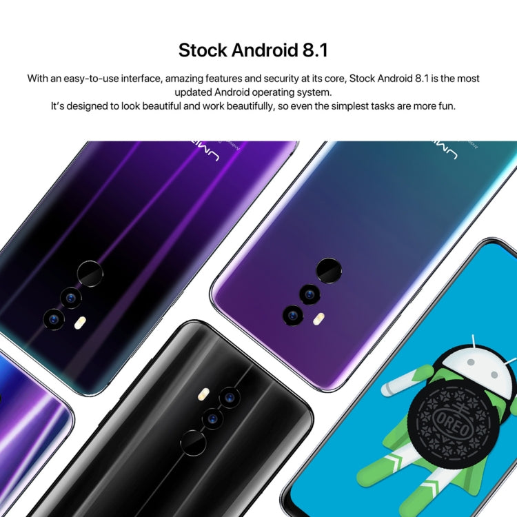 [HK Warehouse] UMIDIGI Z2, Dual 4G, 6GB+64GB, Dual Back Cameras + Dual Front Cameras, Face ID & Fingerprint Identification, 6.2 inch Android 8.1 MTK6763 (Helio P23)  Octa Core up to 2.0GHz, Network: 4G, Dual SIM