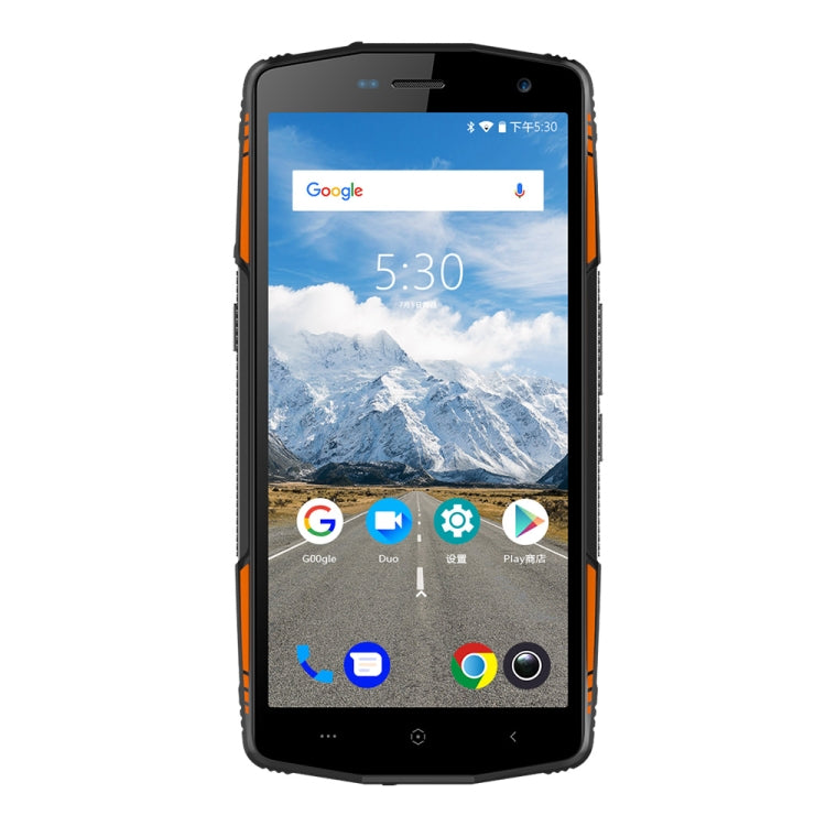 [HK Warehouse] LEAGOO XRover Rugged Phone, 6GB+128GB, IP68 Waterproof Dustproof Shockproof, 5000mAh Battery, Dual Back Cameras, Face ID & Fingerprint Identification, 5.72 inch Android 8.1 MTK6763 Octa Core, Network: 4G, PTT, OTG, NFC(Black)