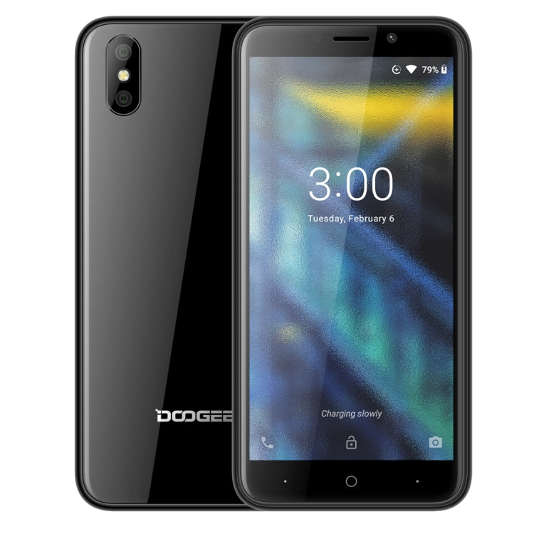 [HK Warehouse] DOOGEE X50, 1GB+8GB, Dual Back Cameras, Face ID, 5.0 inch Android 8.1 MTK6580M Quad Core up to 1.3GHz, Network: 3G, OTA, Dual SIM