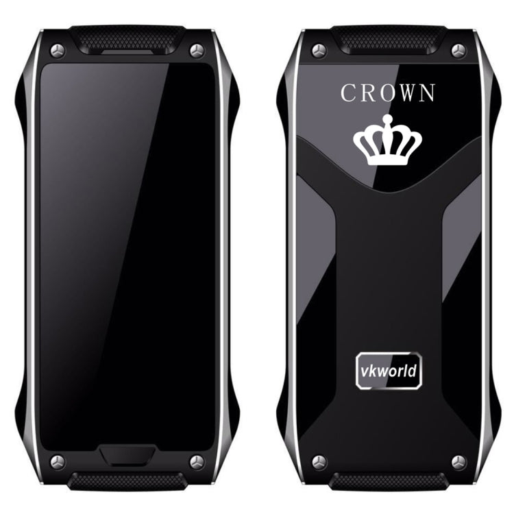 VKWorld Crown V8 Cell Phone, 4.9mm Ultra-slim, Pedometer, Bluetooth, FM, 1.64 inch, Dual SIM, Network: 2G