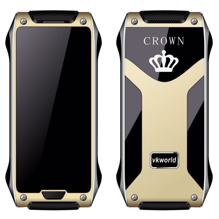 VKWorld Crown V8 Cell Phone, 4.9mm Ultra-slim, Pedometer, Bluetooth, FM, 1.64 inch, Dual SIM, Network: 2G