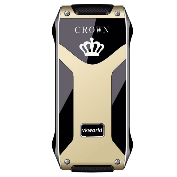 VKWorld Crown V8 Cell Phone, 4.9mm Ultra-slim, Pedometer, Bluetooth, FM, 1.64 inch, Dual SIM, Network: 2G
