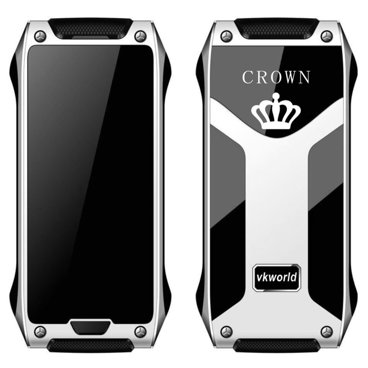 VKWorld Crown V8 Cell Phone, 4.9mm Ultra-slim, Pedometer, Bluetooth, FM, 1.64 inch, Dual SIM, Network: 2G