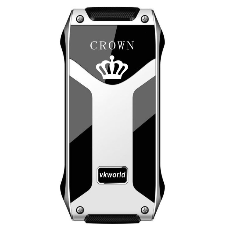 VKWorld Crown V8 Cell Phone, 4.9mm Ultra-slim, Pedometer, Bluetooth, FM, 1.64 inch, Dual SIM, Network: 2G