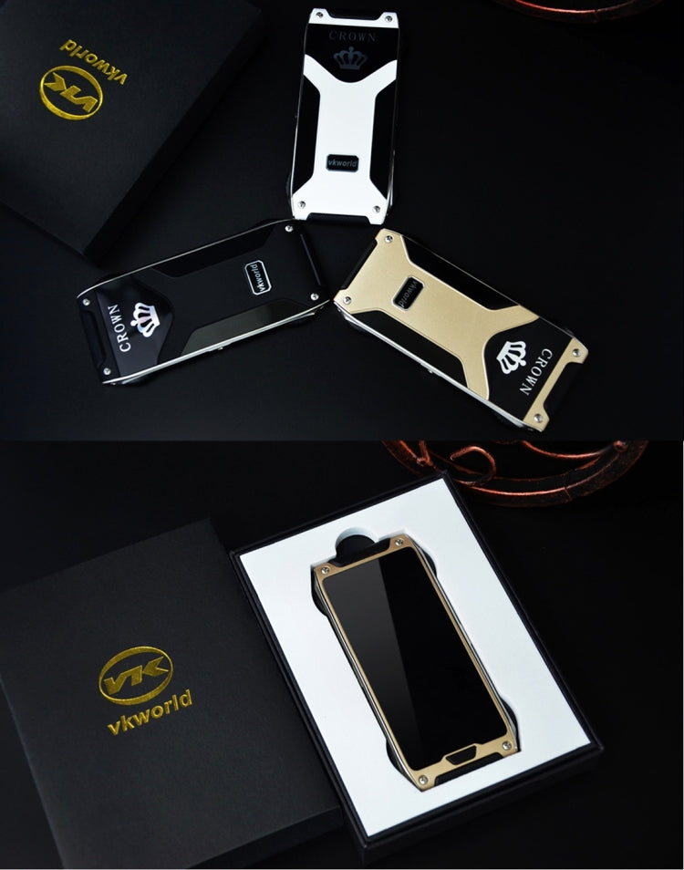 VKWorld Crown V8 Cell Phone, 4.9mm Ultra-slim, Pedometer, Bluetooth, FM, 1.64 inch, Dual SIM, Network: 2G