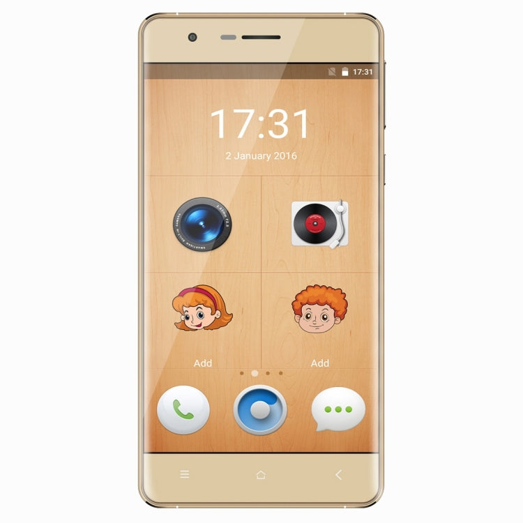 [HK Warehouse] OUKITEL K4000 Lite, 2GB+16GB, 4000mAh, 5.0 inch Android 5.1 MTK6735 Quad Core 1.0GHz, Network: 4G(Gold)