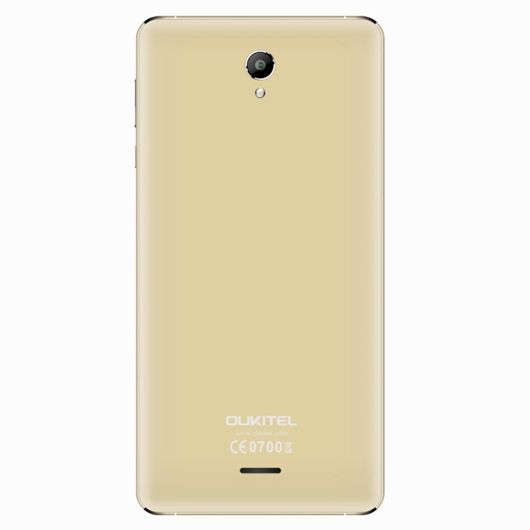 [HK Warehouse] OUKITEL K4000 Lite, 2GB+16GB, 4000mAh, 5.0 inch Android 5.1 MTK6735 Quad Core 1.0GHz, Network: 4G(Gold)