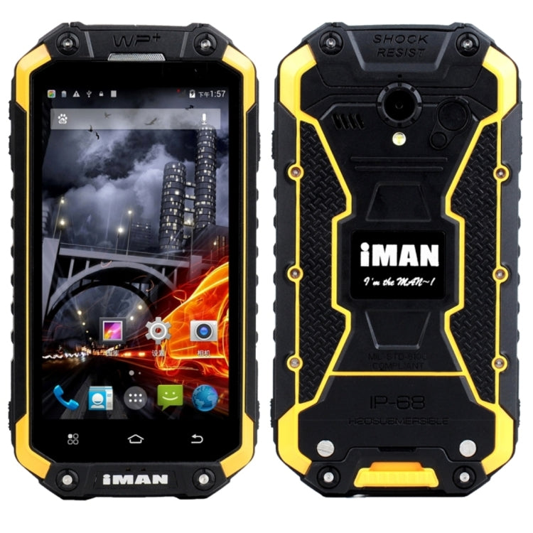 iMAN i6, 2GB+16GB, IP68 Waterproof Dustproof Shockproof, 4.7 inch MTK6592 Octa Core 1.57GHz, Dual SIM, Network: 3G